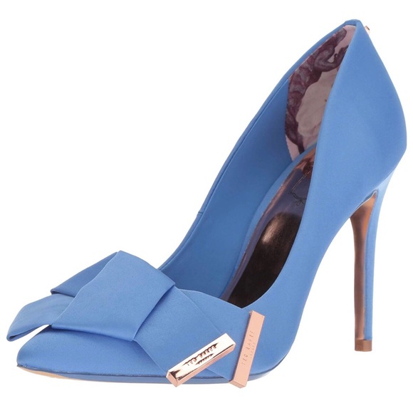 Ted Baker Shoes - New Ted Baker IINES Knotted bow satin Heels 38.5